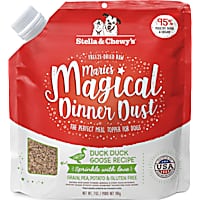 Stella & Chewy's Freeze-Dried Raw Marie's Magical Dinner Dust High Protein Meal Duck Goose Recipe Dry Dog Food Topper