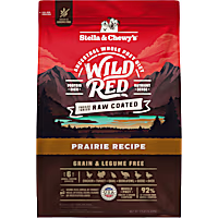 Stella & Chewy's Wild Red Raw Coated High Protein Grain & Legume Free Prairie Recipe Dry Dog Food