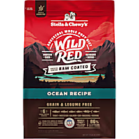 Stella & Chewy's Wild Red Raw Coated High Protein Grain & Legume Free Ocean Recipe Dry Dog Food
