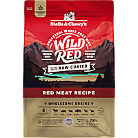Stella & Chewy's Wild Red Raw Coated High Protein Wholesome Grains Red Meat Recipe Dry Dog Food