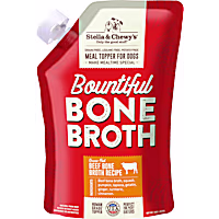 Stella & Chewy's Bountiful Bone Broth Grass-Fed Beef Recipe Meal Topper for Dogs