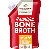 Stella & Chewy's Bountiful Bone Broth Cage-Free Chicken Recipe Meal Topper for Dogs