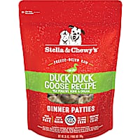 Stella & Chewy's Freeze Dried Raw Dinner Patties High Protein Duck Duck Goose Recipe Dry Dog Food
