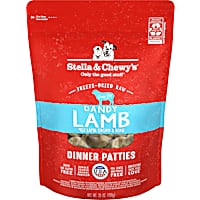 Stella & Chewy's Freeze Dried Raw Dinner Patties High Protein Dandy Lamb Recipe Dry Dog Food