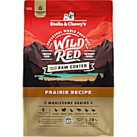 Stella & Chewy's Wild Red Raw Coated High Protein Wholesome Grains Prairie Recipe Dry Dog Food