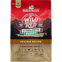 Stella & Chewy's Wild Red Raw Coated High Protein Wholesome Grains Puppy Prairie Recipe Dry Dog Food
