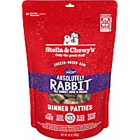 Stella & Chewy's Freeze Dried Raw Dinner Patties High Protein Absolutely Rabbit Recipe Dry Dog Food