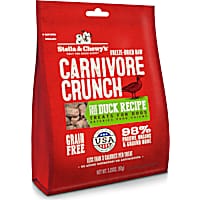 Stella & Chewy's Freeze-Dried Raw Carnivore Crunch Cage-Free Duck Recipe Dog Treats