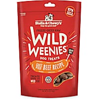 Stella & Chewy's Freeze-Dried Raw Wild Weenies Grass-Fed Beef Recipe Dog Treats