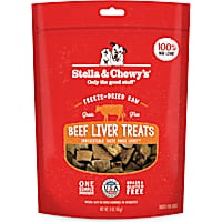 Stella & Chewy's Freeze-Dried Raw Single Ingredient Beef Liver Dog Treats
