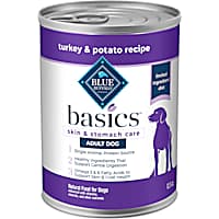 Blue Buffalo Basics Grain-Free, Turkey, Adult Wet Dog Food