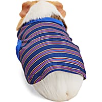YOULY Navy Stripe Small Animal Dog Tee