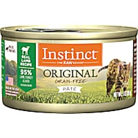 Instinct Original Grain Free Real Lamb Recipe Natural Wet Canned Cat Food