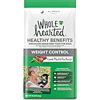WholeHearted Healthy Benefits Weight Control Lamb and Pea Recipe Dry Dog Food