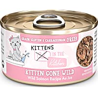 Cats in the Kitchen Kitten Gone Wild Salmon Recipe Au Jus Wet Cat Food