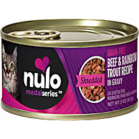Nulo MedalSeries Grain-Free Shredded Beef & Rainbow Trout Wet Cat Food