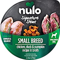 Nulo Signature Stews Chicken, Duck & Pumpkin in Broth Small Breed Wet Dog Food