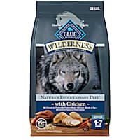 Blue Buffalo Wilderness Natural High-Protein Chicken Recipe Dry Food for Adult Dogs