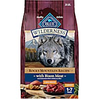 Blue Buffalo Wilderness Rocky Mountain Recipe Bison & Grain Natural High-Protein Dry Food for Large Breed Dogs