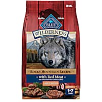 Blue Buffalo Wilderness High-Protein Red Meat & Grains Rocky Mountain Recipe Dry Food for Large Breed Adult Dogs