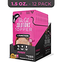 Tiki Cat Solutions Topper, Fussy, Tuna Recipe in Broth for Cats