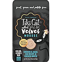Tiki Cat After Dark Velvet Mousse Chicken & Quail Egg Wet Food for Cats