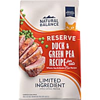 Natural Balance Limited Ingredient Adult Grain Free Dry Cat Food Reserve Duck & Green Pea Recipe