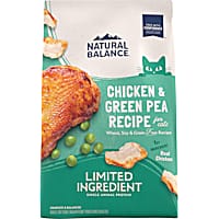Natural Balance Limited Ingredient Adult Grain-Free Dry Cat Food Chicken & Green Pea Recipe