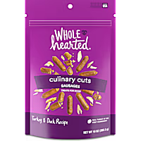 WholeHearted Culinary Cuts Sausages, Turkey & Duck Recipe Dog Treats