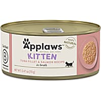 Applaws Limited Ingredient Tuna & Salmon in Broth Canned Wet Kitten Food