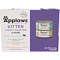 Applaws Limited Ingredient Variety Pack in Broth Canned Kitten Food