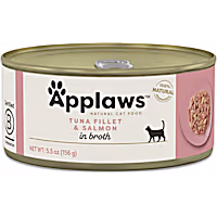 Applaws Limited Ingredient Canned Wet Cat Food, Tuna & Salmon in Broth