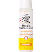 Skout's Honor Cat Probiotic Shampoo+Conditioner Honeysuckle