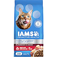 Iams Healthy Enjoyment Chicken & Beef Recipe Dry Cat Food