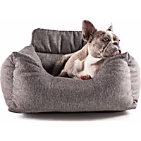 Paw Brands PupProtector Memory Foam Single Seat Dog Car Bed