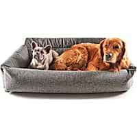 Paw Brands PupProtector Memory Foam Full Back Seat Dog Car Bed