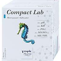 Tropic Marin Compact Lab: pH, KH, PO4, NO2, NO3, NH3M, NH4 Test Set