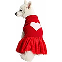 Blueberry Pet My Cutie Princess Dog Sweater Dress