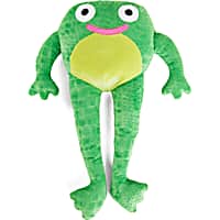 Leaps & Bounds Plush Long-Limbed Frog Dog Toy
