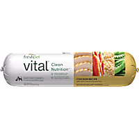 Freshpet Vital Chicken Recipe with Peas, Carrots & Brown Rice Roll Fresh Dog Food