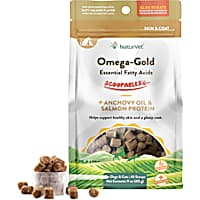 NaturVet Scoopables Omega-Gold For Dogs & Cats Chews