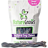 Nature Gnaws Natural Beef Braided Jerky Dog Chews