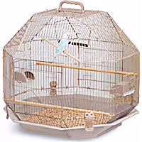 You & Me Parakeet Octagon Cage with Stand