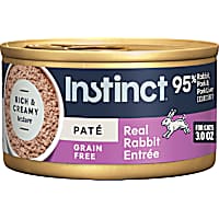 Instinct Original Grain Free Real Rabbit Recipe Natural Wet Canned Cat Food