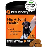 Pet Honesty Hip + Joint Health Chicken Soft Chews for Dogs