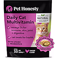 Pet Honesty Multivitamin Dual Texture Supplements for Cats