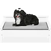 TailZzz Greenguard Gold Certified Elevated Winston Wooden Pet Bed with Mattress