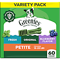Greenies Adult  Dental Dog Treats Petite Size