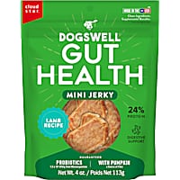 Dogswell Gut Health Mini Jerky Functional Lamb Dog Treats