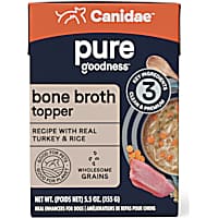 Canidae Pure Bone Broth Topper with Real Turkey & Rice Wet Dog Food